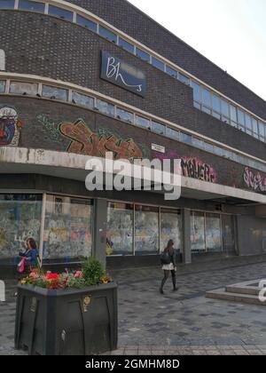 Ehemaliges Geschäft mit britischen Homes Stores (BHS-Geschäft), Sauchiehall Street, Glasgow, Schottland, Großbritannien, Europa Stockfoto