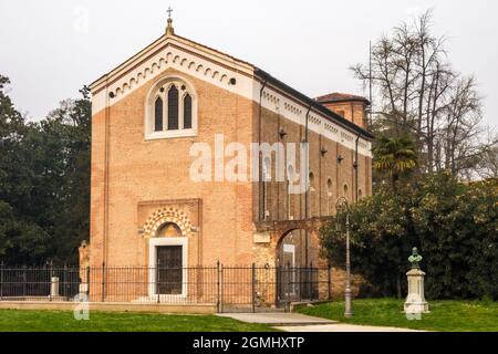 Die berühmte Cappella degli Scrovegni in Padua Stockfoto