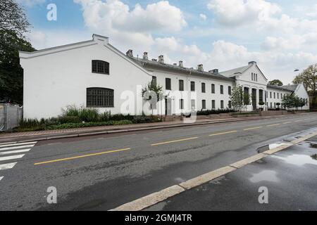 Oslo, Norwegen. September 2021. Außenansicht des Queen Sonja Kunststallmuseums im Stadtzentrum Stockfoto