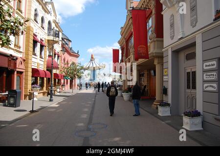 Das Phantasialand in Brühl, Deutschland Stockfoto