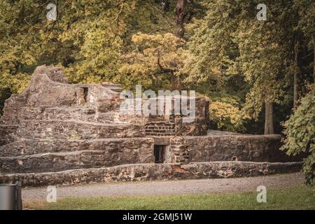 SS-Zoo im KZ Buchenwald Stockfoto