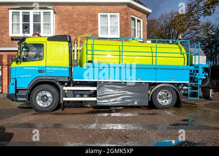 Pwn Volvo Tankwagen Stockfoto