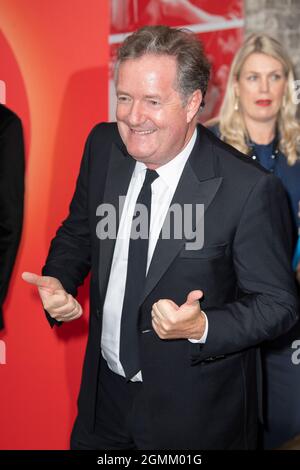 London, Großbritannien. September 2021. Piers Morgan nimmt an The Sun's Who Cares Teil und gewinnt die Awards 2021 im Roundhouse in London. (Foto von Gary Mitchell/SOPA Images/Sipa USA) Quelle: SIPA USA/Alamy Live News Stockfoto