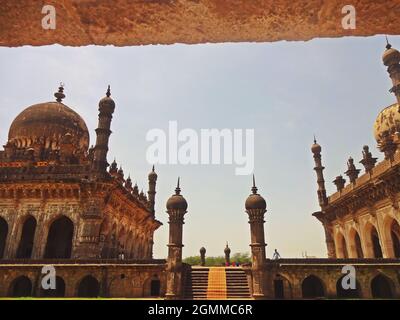 ibrahim rauza Moschee Vijayapura Bezirk, Karnataka, indien Stockfoto