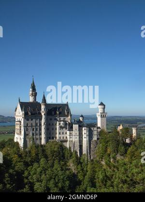 Schloss Neuschwanstein, Bayern, Gemany Stockfoto