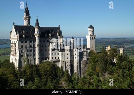Schloss Neuschwanstein, Bayern, Gemany Stockfoto