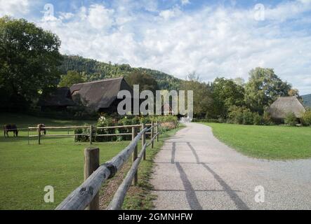 Schwarzwald Freilichtmuseum, Gutach, Baden-Württemberg, Deutschland Stockfoto