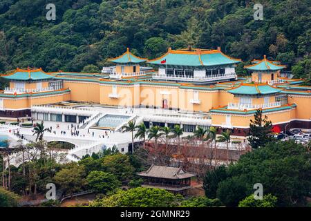 Taipei, Taiwan an den National Palast. Stockfoto