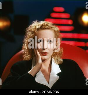 Sunnyi Melles, schweizerische Schauspielerin, Deutschland 1988. Schweizer Schauspielerin Sunnyi Melles, Deutschland 1988. Stockfoto