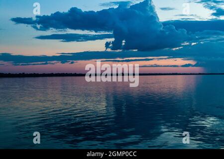 Wolken über dem Amazonas in Brasilien Stockfoto