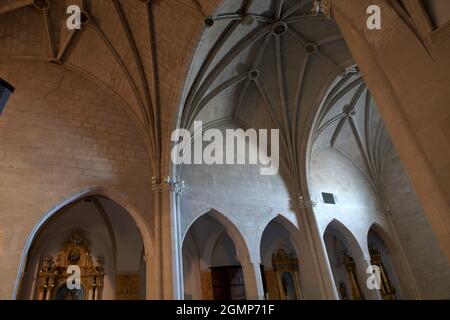 La Asunción Kirche. Biar, Alacant. Comunitat Valenciana. Spanien Stockfoto