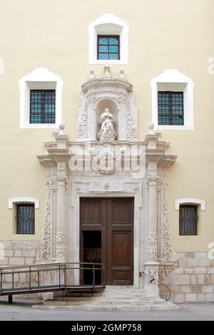 Iglesia de Santa María. Villena, Alicante. Comunitat Valenciana. Spanien Stockfoto