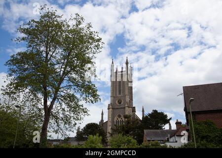 ST Mary's Church in Andover, Hampshire, Großbritannien Stockfoto