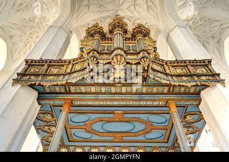 Danzig, Kathedrale innen, HDR-Bild Stockfoto