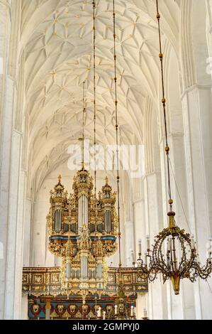 Danzig, Kathedrale innen, HDR-Bild Stockfoto