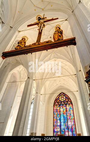 Danzig, Kathedrale innen, HDR-Bild Stockfoto