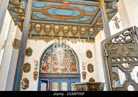 Danzig, Kathedrale innen, HDR-Bild Stockfoto