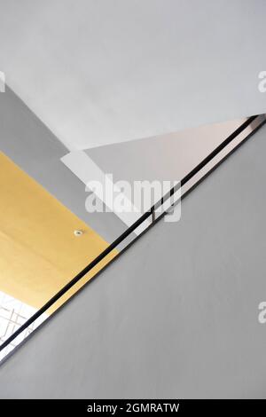 Bauhaus, erste Schule für Industriedesign. Dessau, Deutschland. Hochwertige Fotos Stockfoto