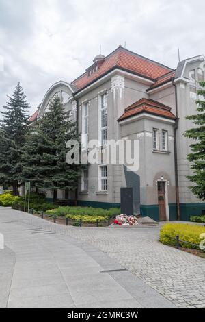 Zielona Gora, Polen - 1. Juni 2021: Tadeusz Baird Philharmonic. Stockfoto