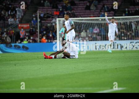 Barcelona, Spanien. September 2021. Spanisches Fußballspiel La Liga FC Barcelona gegen CGranada im Camp Nou Stadion. September 20, 2021 Yan Brice Eteki 999/JGS/CORDONPRESSKordon Press Credit: CORDON PRESS/Alamy Live News Stockfoto