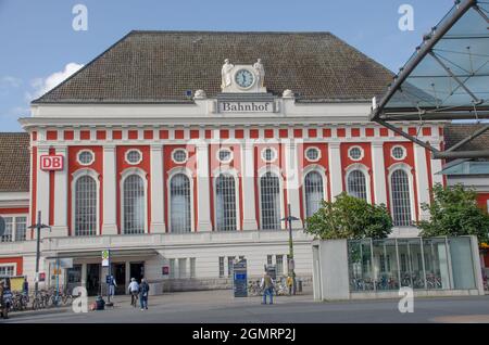 Hamm - Bahnhof Stockfoto