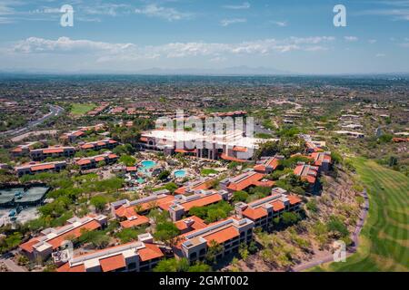 Luxushotel und Spa in Tucson Stockfoto