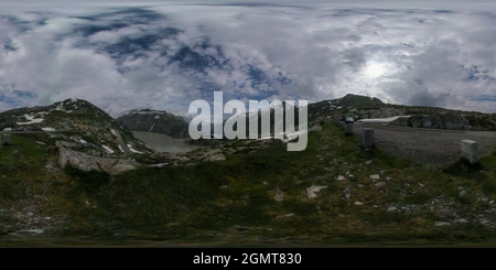 360 Grad Panorama Ansicht von Grimselsee 1
