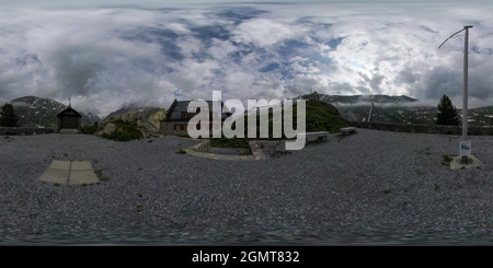 360 Grad Panorama Ansicht von Grimsel Hospiz 3