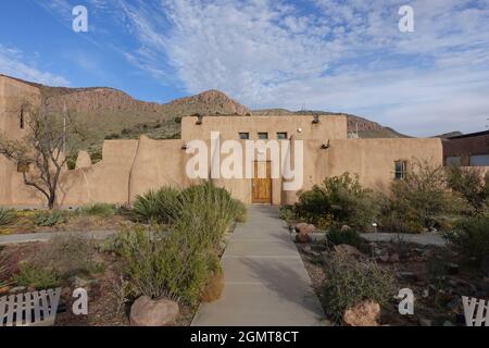 Besucherzentrum im Rock Hound State Park, Demming New Mexico Stockfoto