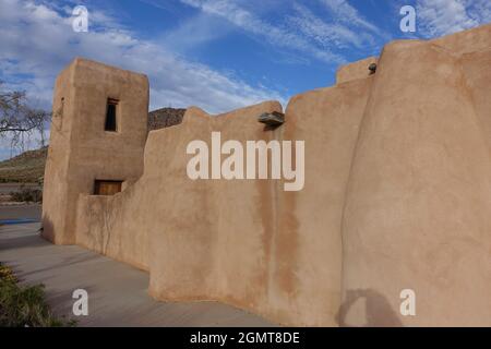 Besucherzentrum im Rock Hound State Park, Demming New Mexico Stockfoto