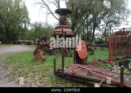 Forevertron von Dr. Evermor Stockfoto