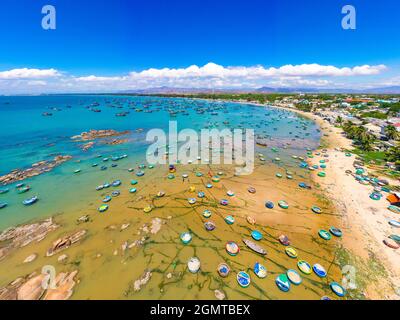 Kap La Gan in der Provinz Binh Thuan, Vietnam Stockfoto