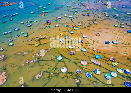 Kap La Gan in der Provinz Binh Thuan, Vietnam Stockfoto