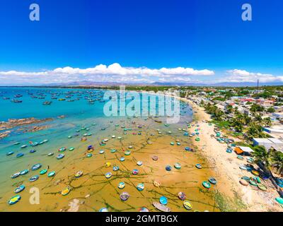 Kap La Gan in der Provinz Binh Thuan, Vietnam Stockfoto