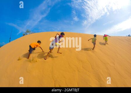 Kap La Gan in der Provinz Binh Thuan, Vietnam Stockfoto