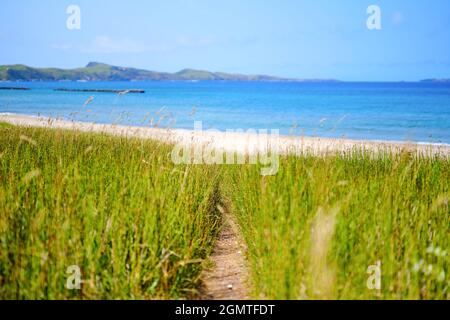 Strand in Rebun Island, Hokkaido, Japan Stockfoto