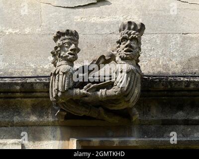 Oxford, England - 22. August 2015; keine Menschen im Blick; Magdalen ist eines der größten und ältesten der Oxford University Colleges. Es hat auch seinen Ver Stockfoto