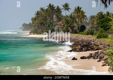 Galle, Sri Lanka - 15. Februar 2013 Galle liegt an der südwestlichen Spitze Sri Lankas und ist die Hauptstadt der Südprovinz der Insel. Nach der Ankunft von Stockfoto