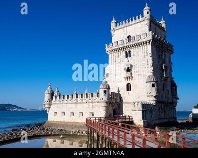 Lissabon, Portugal - 8. Mai 2019; keine Menschen im Blick. Mit einer Geschichte, die bis in die prähistorische Zeit zurückreicht, ist Lissabon eines von Europa und die älteste CI von worldÕs Stockfoto