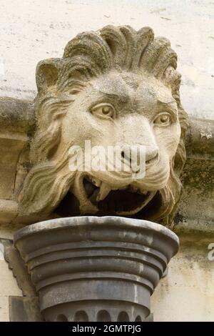 Oxford, England - 22. August 2015; keine Menschen im Blick; Magdalen ist eines der größten und ältesten der Oxford University Colleges. Es hat auch seine sehr Stockfoto