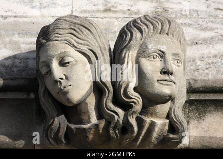 Oxford, England - 10. August 2015; keine Menschen im Blick; Magdalen ist eines der größten und ältesten der Oxford University Colleges. Es hat auch seinen Ver Stockfoto