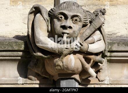 Oxford, England - 22. August 2015; keine Menschen im Blick; Magdalen ist eines der größten und ältesten der Oxford University Colleges. Es hat auch seine sehr Stockfoto