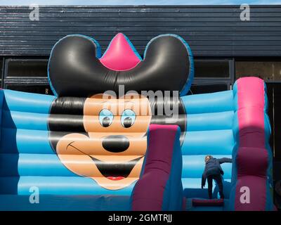 Abingdon-on-Thames gilt als die älteste Stadt Englands. Und seine jährliche Michaelmas-Messe wird seit dem Mittelalter abgehalten. Es war ursprünglich ein Stockfoto