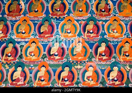 Tibet, Den 22. Oktober 2006. Das Kloster Tashilhunpo, das 1447 vom 1. Dalai Lama gegründet wurde, ist ein historisch und kulturell bedeutendes Kloster in Shigatse, T Stockfoto