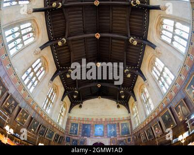 Christ Church wurde 1546 gegründet und ist eines der ältesten, reichsten und großartigsten Colleges der Universität Oxford, das über starke Medien und literarische Verbindungen verfügt Stockfoto