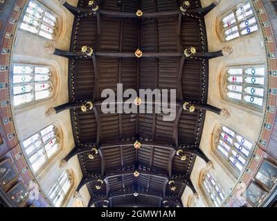 Christ Church wurde 1546 gegründet und ist eines der ältesten, reichsten und großartigsten Colleges der Universität Oxford, das über starke Medien und literarische Verbindungen verfügt Stockfoto
