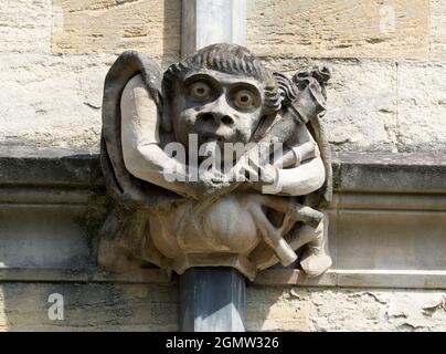 Oxford, England - 22. August 2015; keine Menschen im Blick; Magdalen ist eines der größten und ältesten der Oxford University Colleges. Es hat auch seine sehr Stockfoto