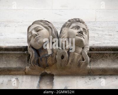 Oxford, England - 10. August 2015; keine Menschen im Blick; Magdalen ist eines der größten und ältesten der Oxford University Colleges. Es hat auch seinen Ver Stockfoto