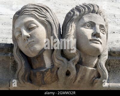 Oxford, England - 22. August 2015; keine Menschen im Blick; Magdalen ist eines der größten und ältesten der Oxford University Colleges. Es hat auch seinen Ver Stockfoto