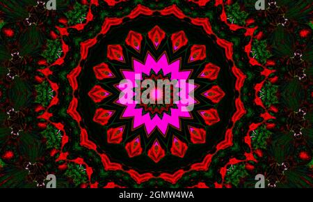 Nahtlose grüne Blumenmuster rosa Hibiscus Blumen auf isolierten dunkelrosa Pastell Hintergrund. Illustration Aquarell Handzeichnung.für Stoff-Druck de Stockfoto